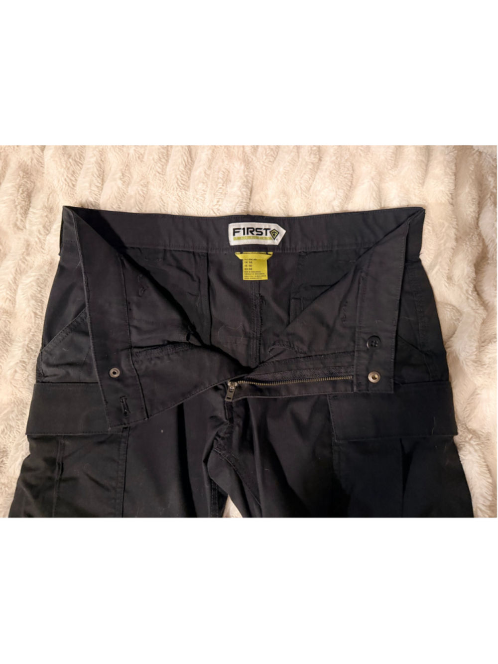 Men's First Tactical Cargo Pants Black Waist 34 - Picture 2 of 4